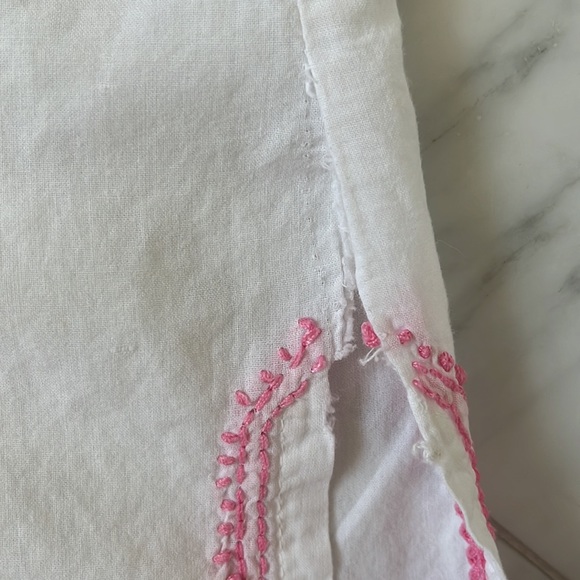 Gretchen Scott designs embroidered tunic/cover-up, Girls size 6/8 - Picture 5 of 9